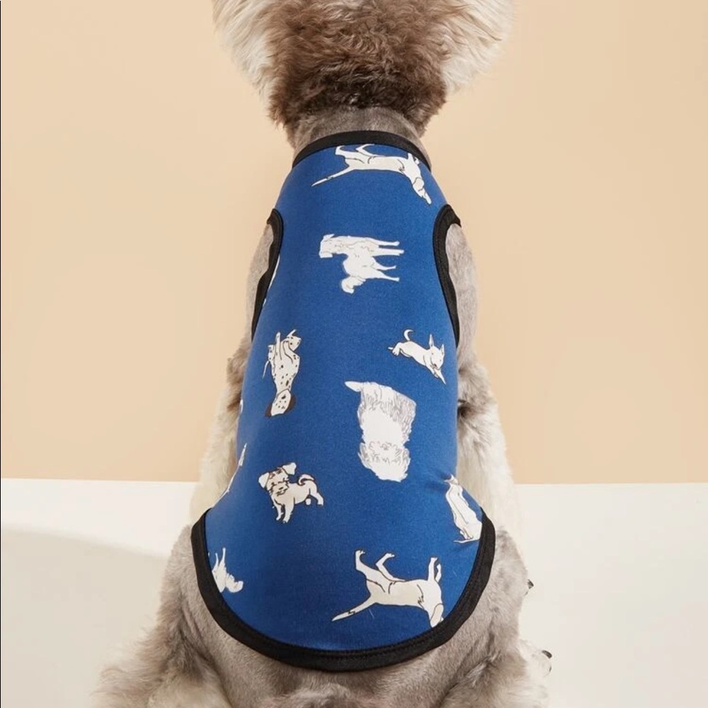 Cartoon Graphic Pet Tank Top - Picture 3 of 9